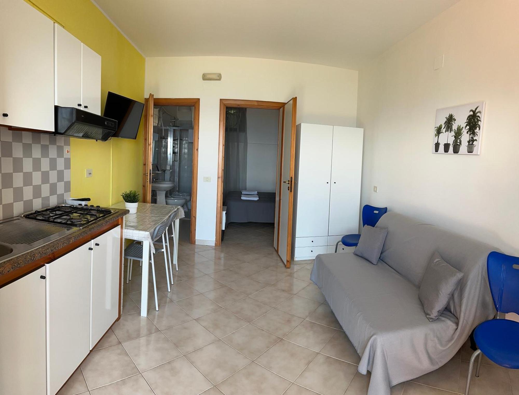 Le Terrazze Aparthotel Agropoli Bagian luar foto