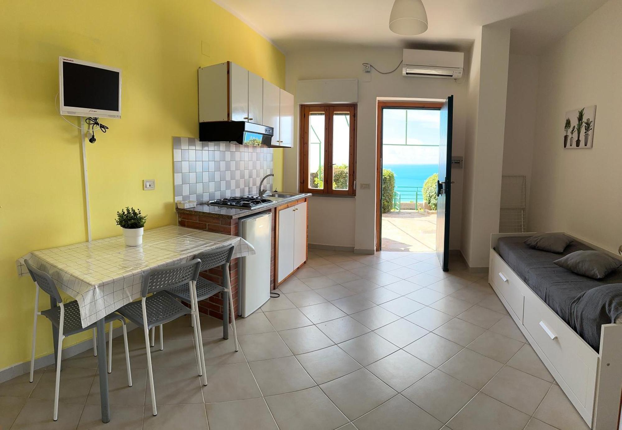 Le Terrazze Aparthotel Agropoli Bagian luar foto